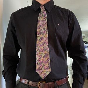 Balmain 100% Silk Tie